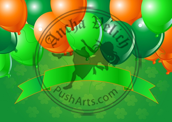 St. Patrickâs Day Celebration Balloons